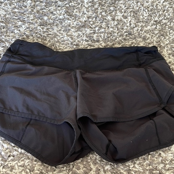 Lulu lemon black athletic short SOLD - Picture 1 of 4